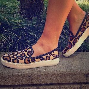 Sam Edelman leopard sneakers